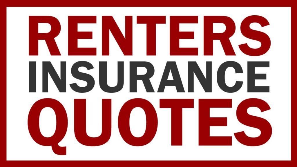 Renters insurance quotes