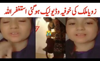 Zoya Malik Leaked Video: TikTok Scandal Shocks 2025
